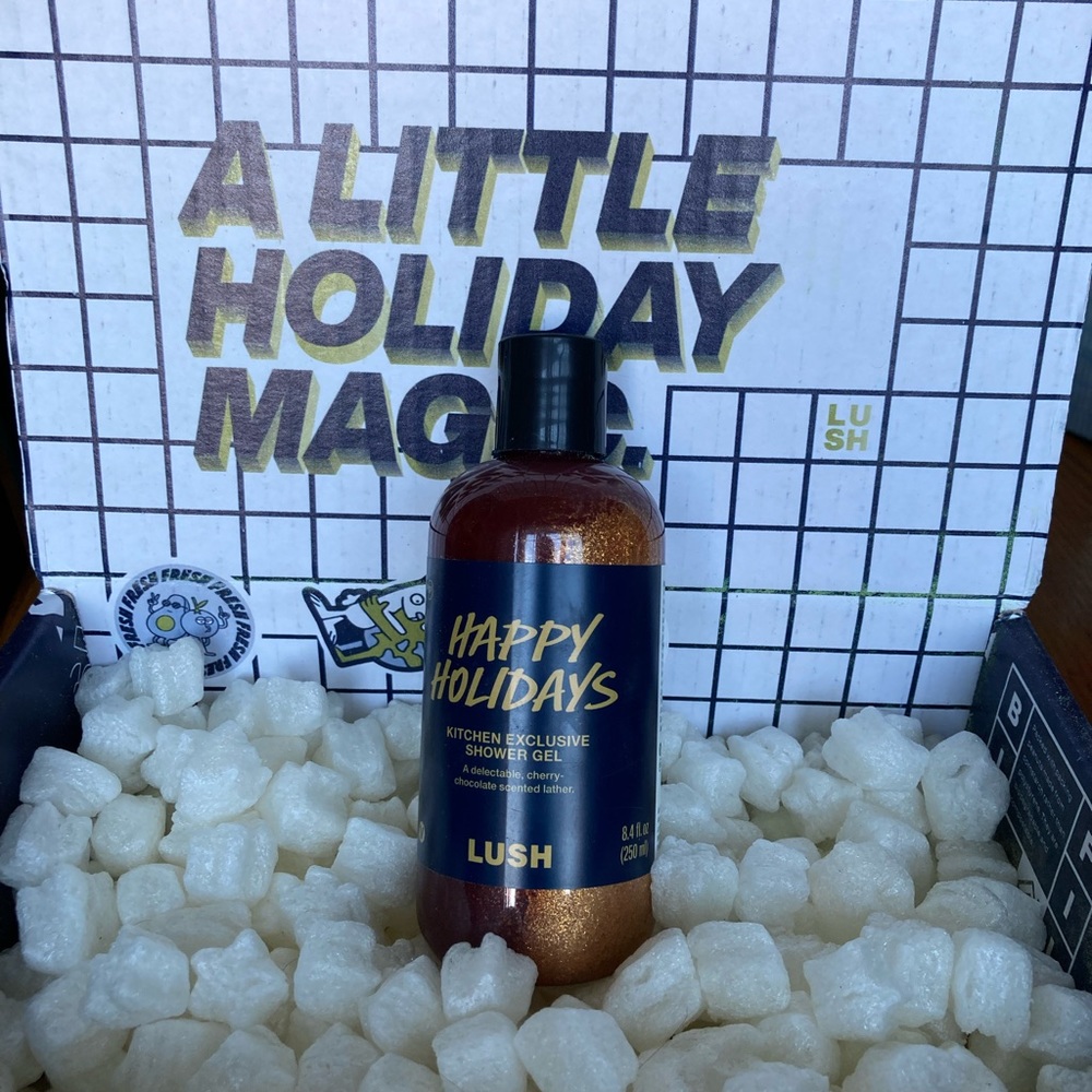Lush HAPPY HOLIDAYS Shower Gel